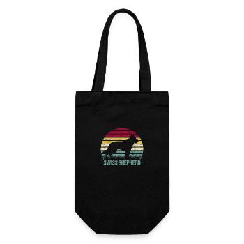 Berger suisse Retro Vintage Silhouette - Sac à bouteille - noir - Devant