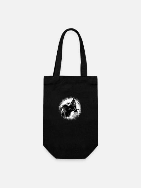 motorcycle - Gift Bag for Bottles - black