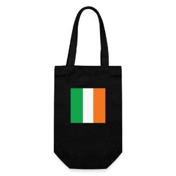 Drapeau de l’Irlande, Fierté irlandaise, Cadeau patriotique d’Irlande - Sac à bouteille - noir - Devant