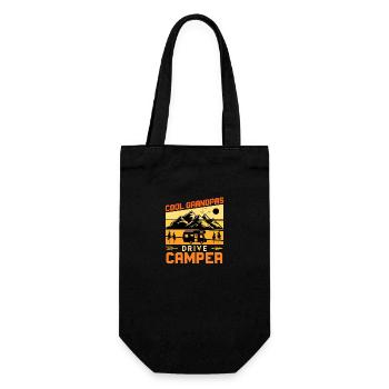 Les grands-pères cool conduire camping-car cadeau - Sac à bouteille - noir - Devant