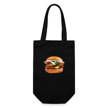 Burger - Sac à bouteille - noir - Devant