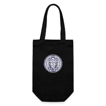 Native Indian Shaman - Gift Bag for Bottles - black - Front