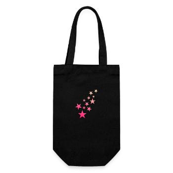 Star Star Pattern Ciel étoilé - Sac à bouteille - noir - Devant