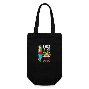 Skater Mountain Board - Gift Bag for Bottles - black - Front
