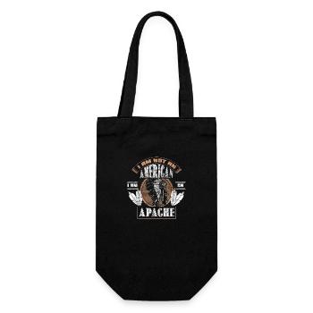 Indians North America Cowboys Gift Idea - Gift Bag for Bottles - black - Front