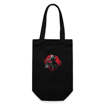 Gruseliger Arzt Plague - Geschenkbeutel für Flaschen - Schwarz - Vorne