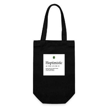 Bière, Houblon, Hoptimistic - Sac à bouteille - noir - Devant