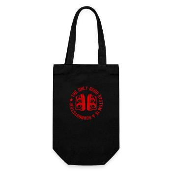 Le seul bon système est un soundsystem - Sac à bouteille - noir - Devant