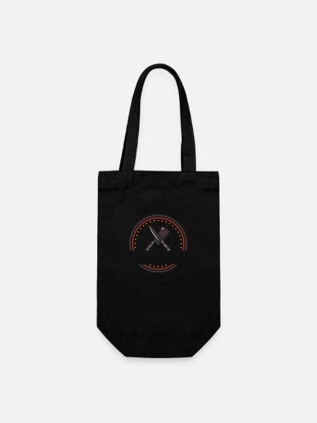 Conception de gril à personnaliser - Sac à bouteille - noir