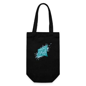 Thats a horrible Idea - Gift Bag for Bottles - black - Front