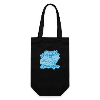 People Call Me Grandpa - Gift Bag for Bottles - black - Front