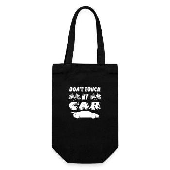Car - Gift Bag for Bottles - black - Front