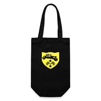 Car - Gift Bag for Bottles - black - Front