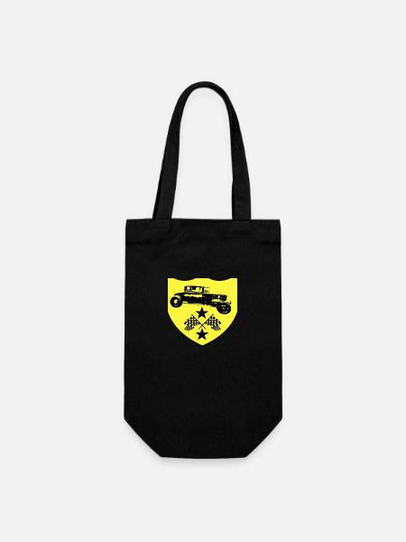 Auto - Geschenkbeutel für Flaschen - Schwarz