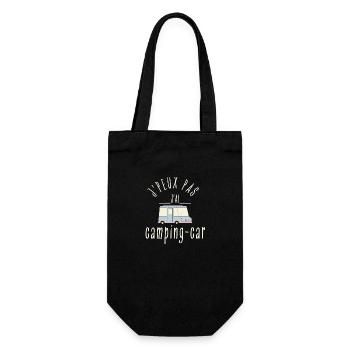 J peux pas j ai Camping car - Sac à bouteille - noir - Devant