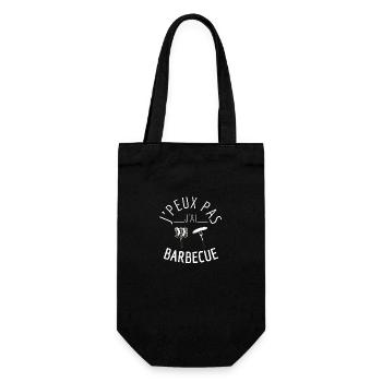 j peux pas j ai barbecue - Sac à bouteille - noir - Devant