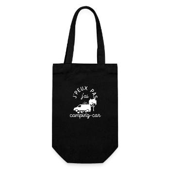 J peux pas J ai camping car cadeau cariste - Sac à bouteille - noir - Devant