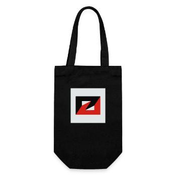 Modern Art Geometry - Gift Bag for Bottles - black - Front