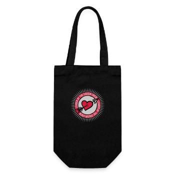 Leader Cousin Crew Team - Gift Bag for Bottles - black - Front