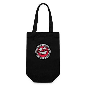 to act my age - Gift Bag for Bottles - black - Front