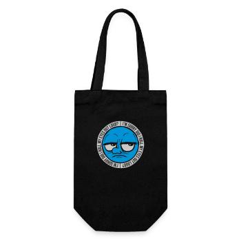 Roll My Eyes Out - Geschenkbeutel für Flaschen - Schwarz - Vorne