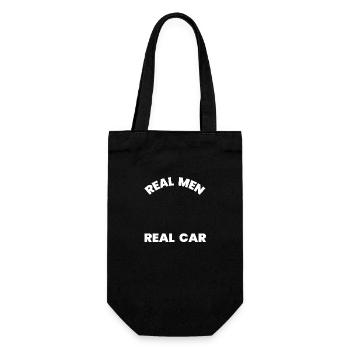 Car - Gift Bag for Bottles - black - Front