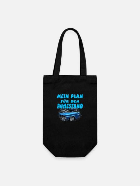 Auto - Geschenkbeutel für Flaschen - Schwarz