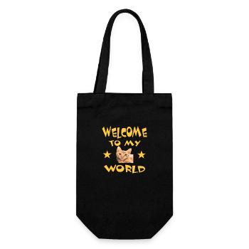 Chat - Sac à bouteille - noir - Devant