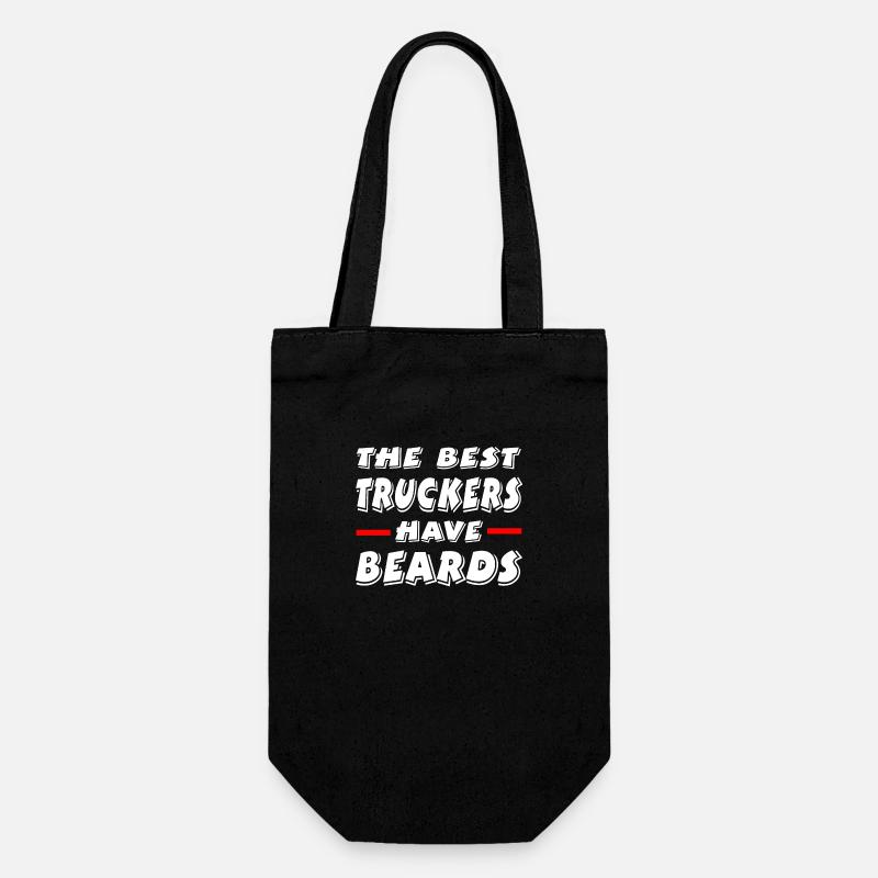 Truck - Gift Bag for Bottles - black