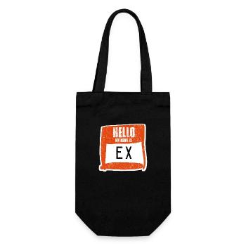 Dissolved - Ex - Gift Bag for Bottles - black - Front