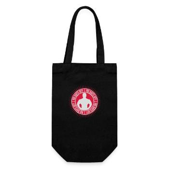 no days off quote - Gift Bag for Bottles - black - Front