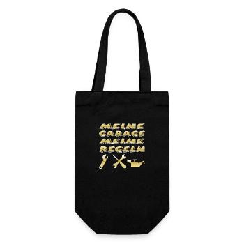 Garage - Geschenkbeutel für Flaschen - Schwarz - Vorne