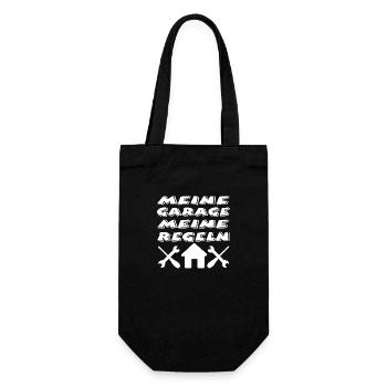 Garage - Geschenkbeutel für Flaschen - Schwarz - Vorne