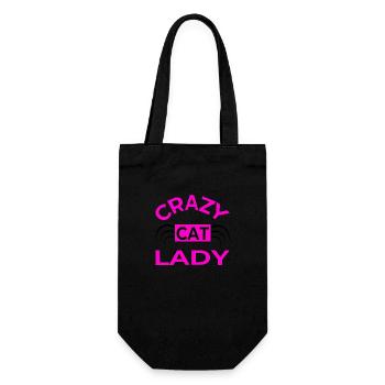 Chat - Sac à bouteille - noir - Devant