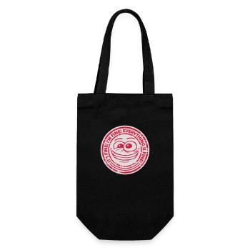 everything is fine quote - Gift Bag for Bottles - black - Front