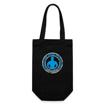 Citation de discipline sur la motivation - Sac à bouteille - noir - Devant