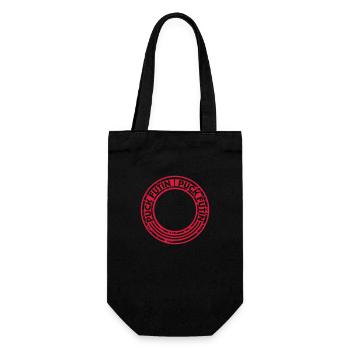 Conception du logo Puck Futin - Sac à bouteille - noir - Devant