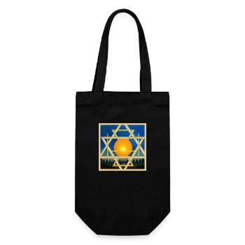 Secret Symbolism - Gift Bag for Bottles - black - Front