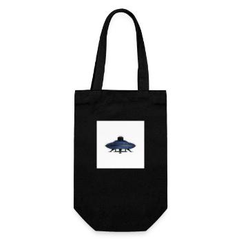 UFO - Gift Bag for Bottles - black - Front