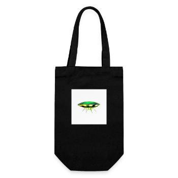 UFO - Gift Bag for Bottles - black - Front