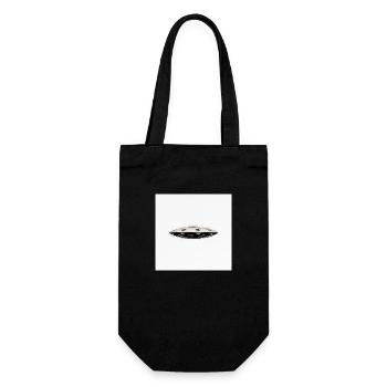 UFO - Gift Bag for Bottles - black - Front
