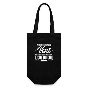 mettre son doigt dans le cul du coq - Sac à bouteille - noir - Devant