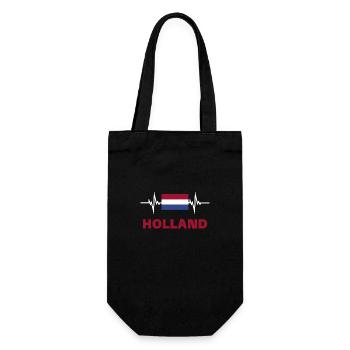 Netherlands Football 2022 Holland Heartbeat - Gift Bag for Bottles - black - Front