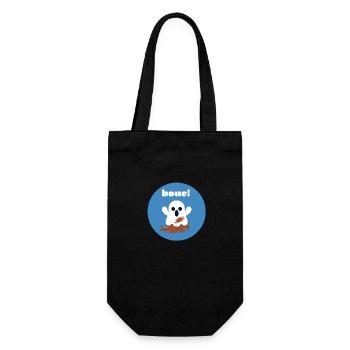 fantôme - Sac à bouteille - noir - Devant