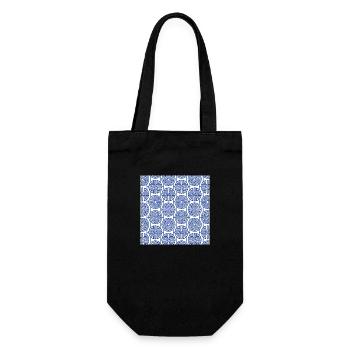 Chinese pattern - Gift Bag for Bottles - black - Front