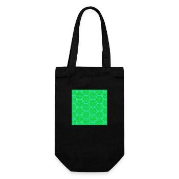 Chinese pattern - Gift Bag for Bottles - black - Front