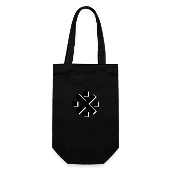 Hint Domains - Geschenkbeutel für Flaschen - Schwarz - Vorne