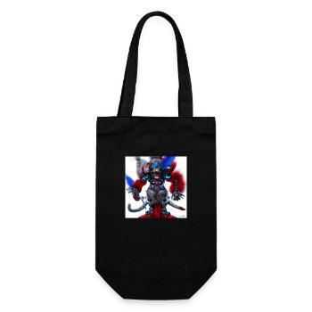 Série : distopia of christmas - Sac à bouteille - noir - Devant