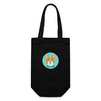 Mein Freund - Geschenkbeutel für Flaschen - Schwarz - Vorne