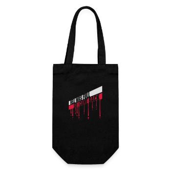 hell was full Quote - Gift Bag for Bottles - black - Front